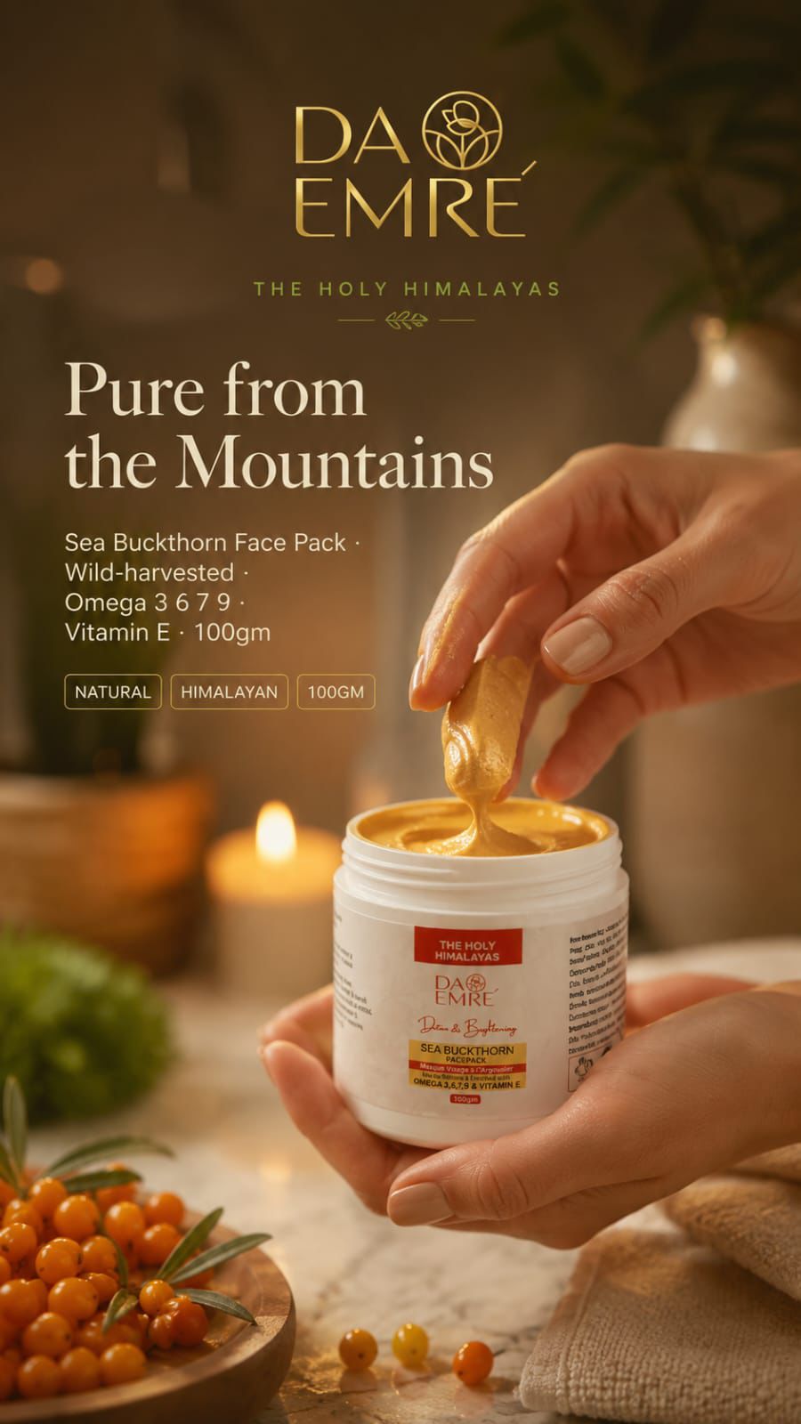 Seabuckthorn Face Pack